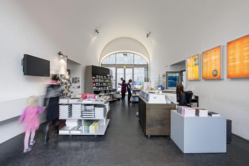 The shop in the Architekturzentrum Wien