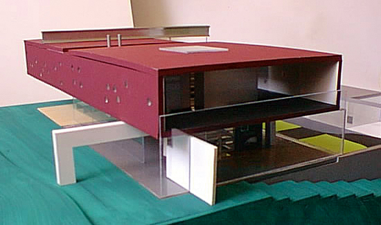 Modell von der Maison à Bordeaux