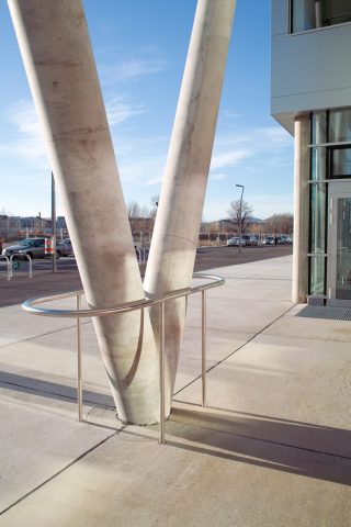 Entrance area to a school