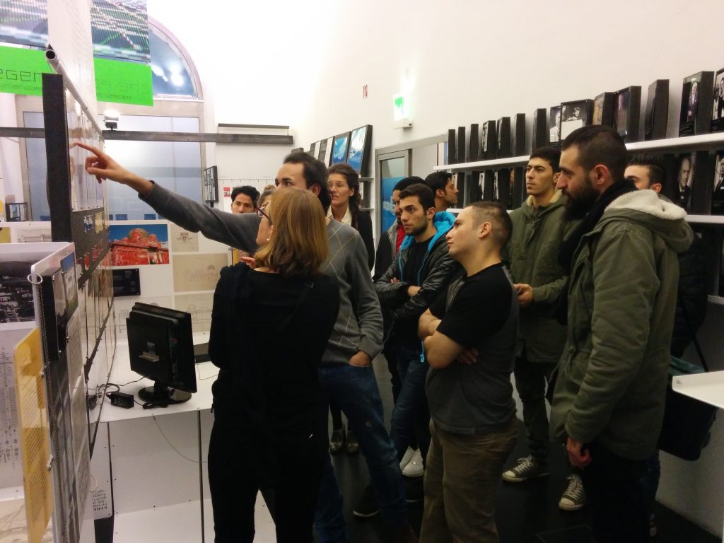 Guided tour of the a_show exhibition