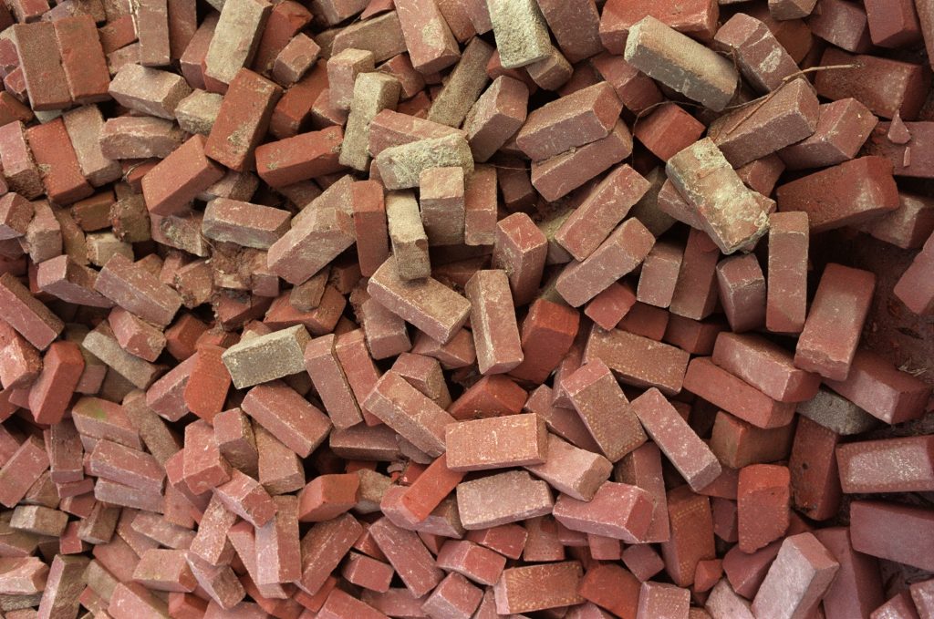A heap of bricks
