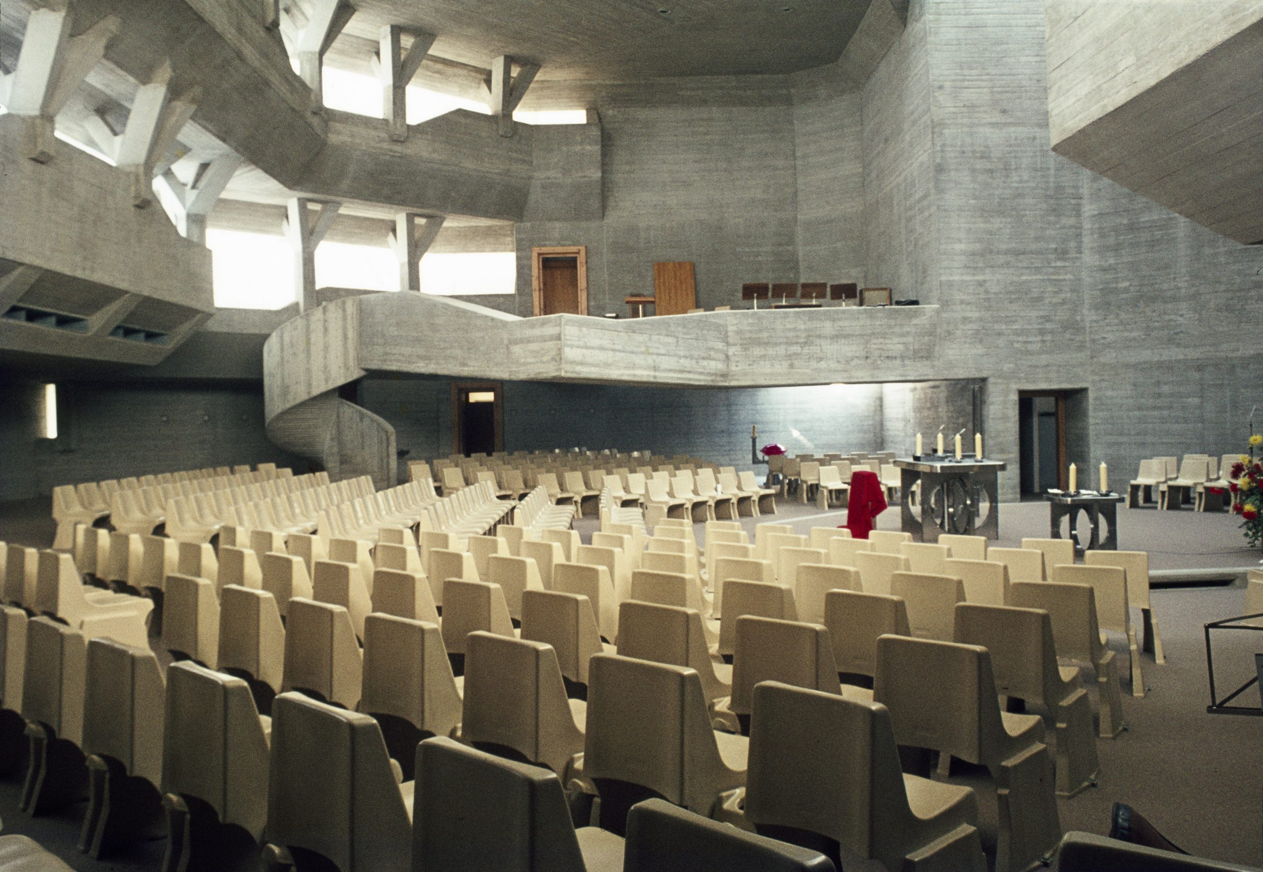 Interior view of the Osterkirche church in Oberwart