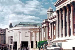 exterior view National Gallery London