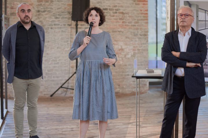 Speakers at the opening