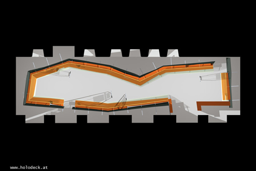 Exhibition concept - Floor plan