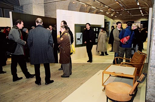 Picture taken during the opening, March 1st, 2006