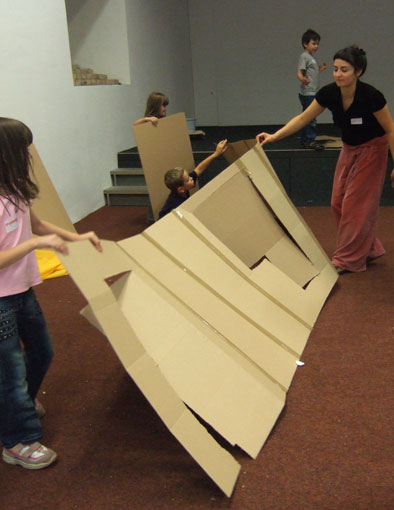 Finally the "Cardboard-House" gets alive!