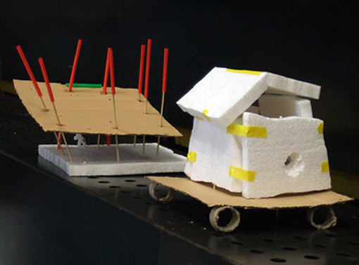 During the workshop every child builds its own model