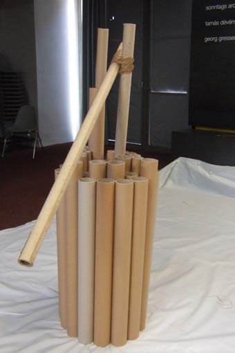 The "Rohrhaus" is quite compact