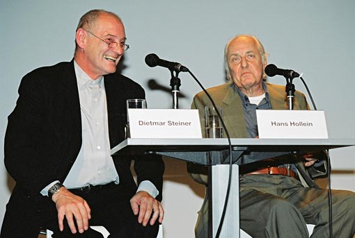 Dietmar Steiner und Hans Hollein