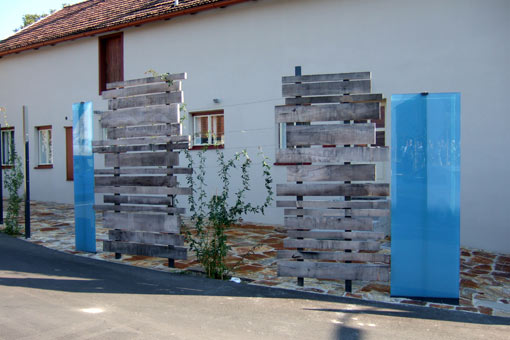 9. Station der Gedankenwelle "Vertikaler Garten"