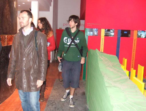 Stefan Sztatecsny im Britischen Pavillon