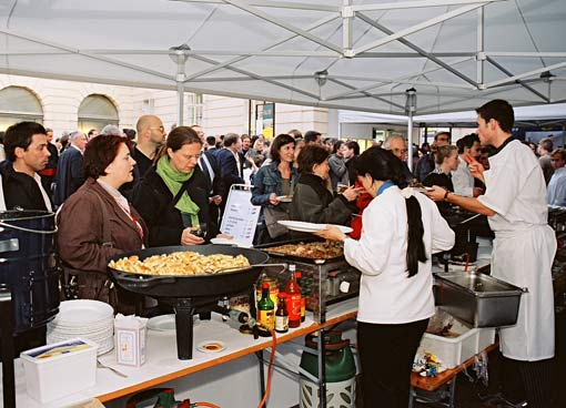 Buffet with the Austrian National Cook Team