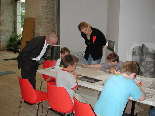 Eindrücke vom Workshop "Abenteuer Stadt"