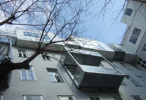 sonntags 188: Dachaufbau Theresianumgasse von kunath trenkwalder architektur