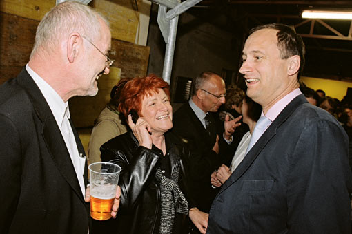 Director Dietmar Steiner, Ursula Pasterk and City Councillor Andreas Mailath Pokorny