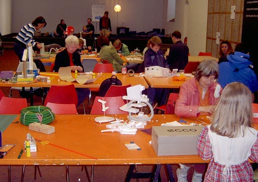 Picture taken at the Workshop during the Open House, May 1st 2007