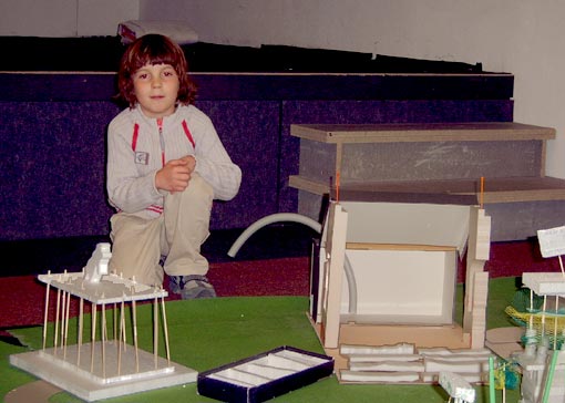Picture taken at the Workshop during the Open House, May 1st 2007