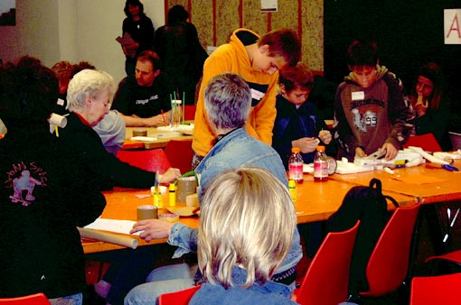Picture taken at the Workshop during the Open House, May 1st 2007