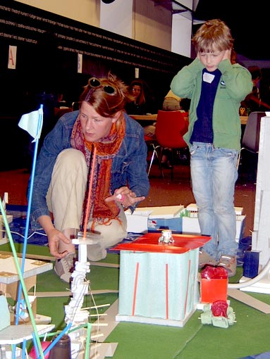 Picture taken at the Workshop during the Open House, May 1st 2007