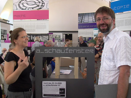 Eindrücke vom a_schaufenster 07: Sommerfrische. Luger & Maul im Dialog mit Ernst Anton Plischke