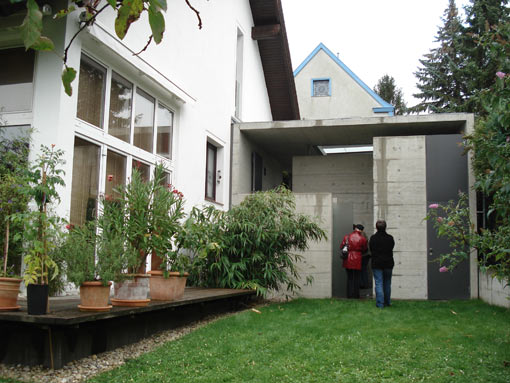 Vorhof Haus List, Klosterneuburg / Karl Langer, 2007 – Gartenseite