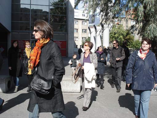 Eindrücke von der Exkursion "sonntags 208: designsafari bratislava"