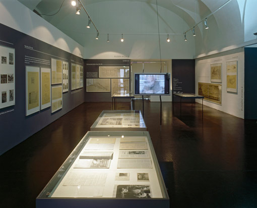 The exhibition "Eugen Wörle (1909 – 1996)" at the Architekturzentrum Wien