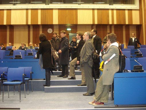 Konferenzsaal im neuen VIC-M Gebäude