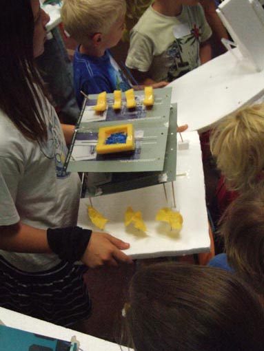 Impressions from the workshop "Floating houses" at the Az W