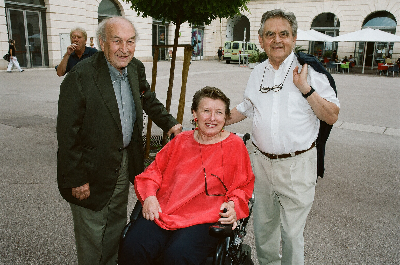 Opening of the exhibition "Ich wohne, bis ich 100 bin"