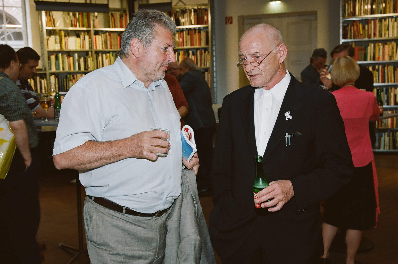 Opening of the exhibition "Ich wohne, bis ich 100 bin"