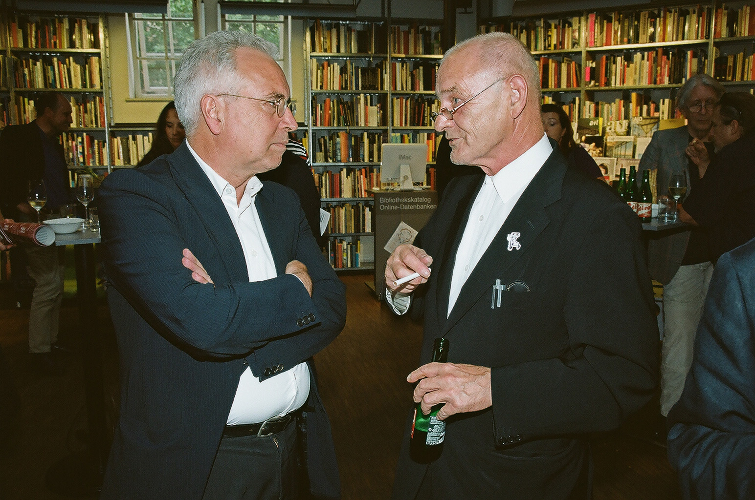 Opening of the exhibition "Ich wohne, bis ich 100 bin"