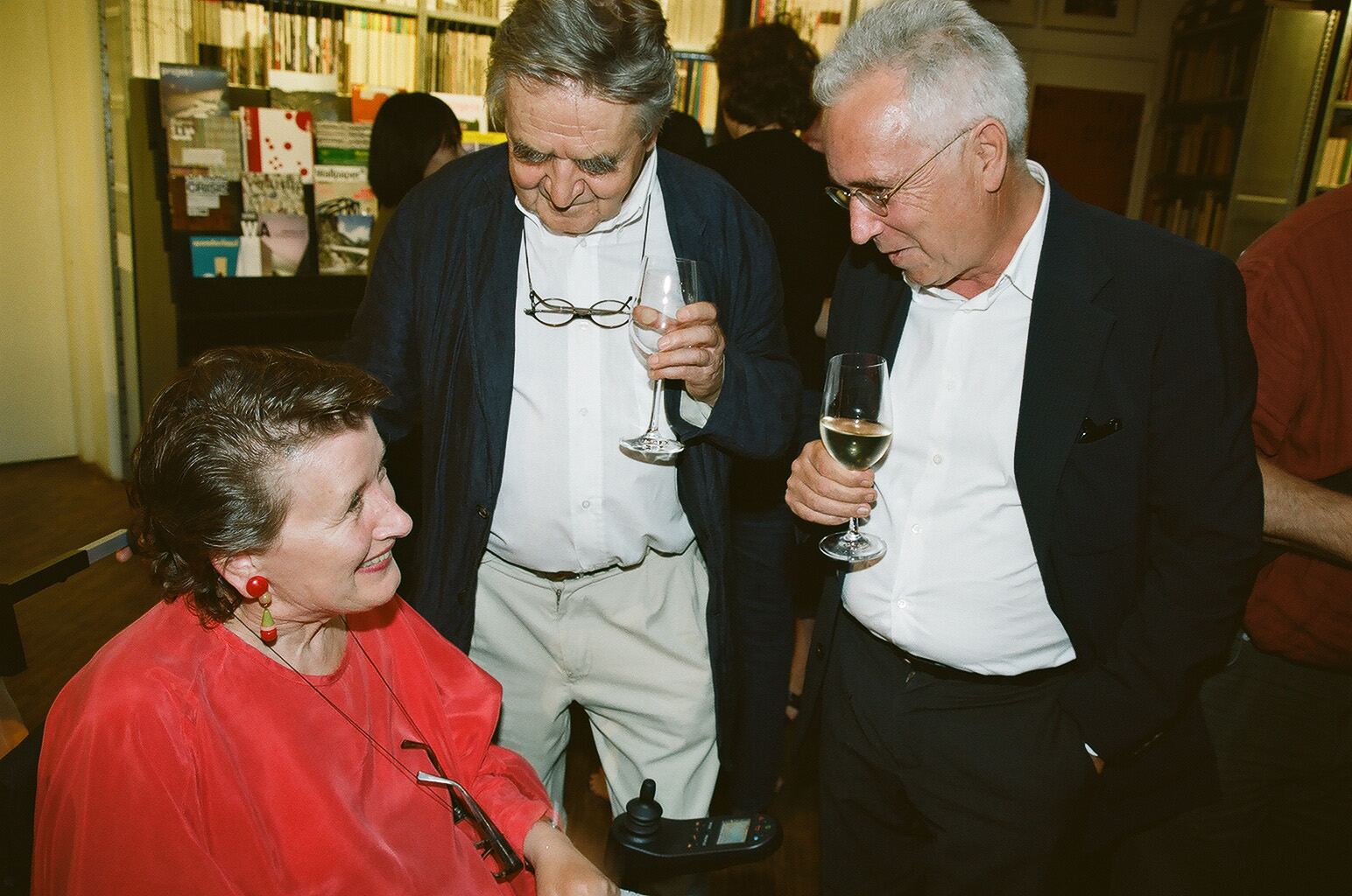 Opening of the exhibition "Ich wohne, bis ich 100 bin"