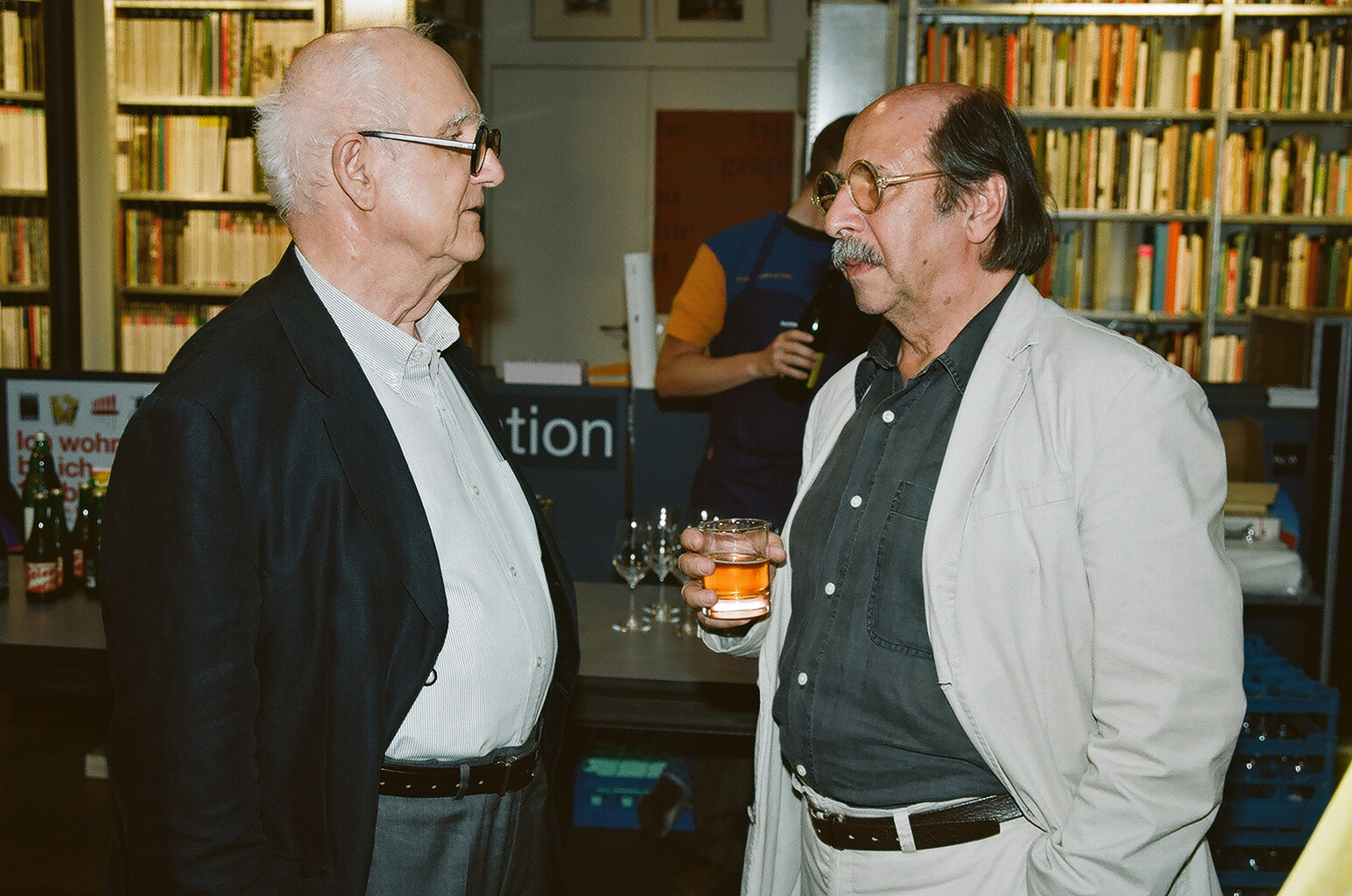 Opening of the exhibition "Ich wohne, bis ich 100 bin"