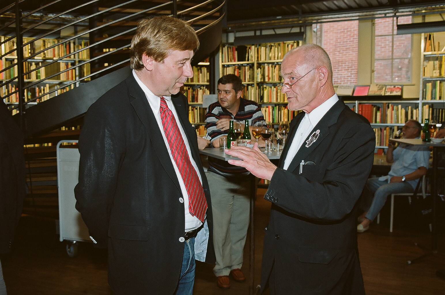 Opening of the exhibition "Ich wohne, bis ich 100 bin"