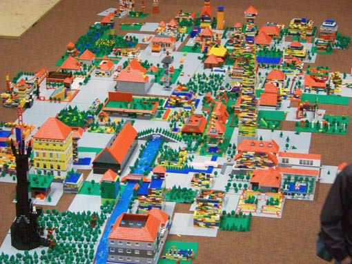 Eindrücke vom Workshop "Az W LEGO Stadt", 20. Juni 2009.