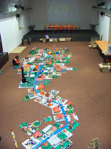 Eindrücke vom Workshop "Az W LEGO Stadt", 20. Juni 2009.