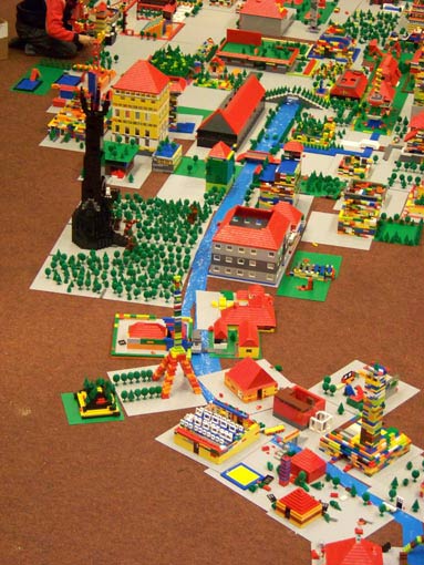 Eindrücke vom Workshop "Az W LEGO Stadt", 20. Juni 2009.