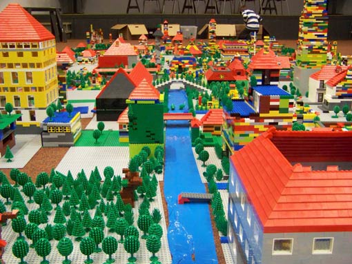 Eindrücke vom Workshop "Az W LEGO Stadt" am 20. Juni 2009.
