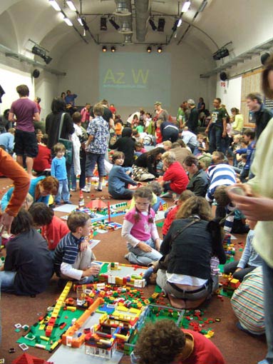 Eindrücke vom Workshop "Az W LEGO Stadt", 20. Juni 2009.