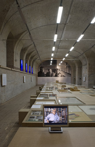 The exhibition "x projekte der arbeitsgruppe 4"