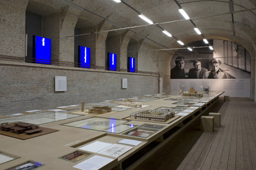The exhibition "x projekte der arbeitsgruppe 4"