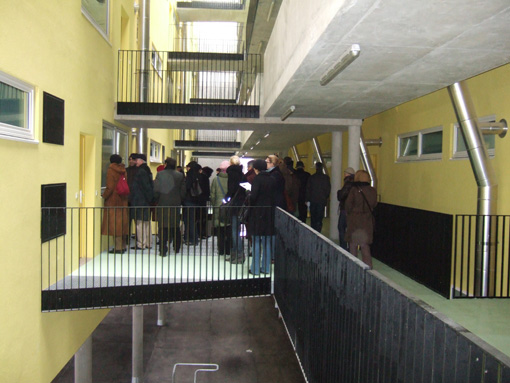 Eindrücke von der Exkursion „sonntags 228: wohnen innovativ in donaustadt"
