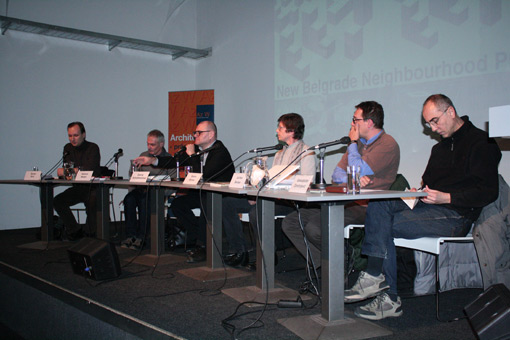 Die Veranstaltung „New Belgrade Neighbourhood Projects" am 13. Jänner 2010
