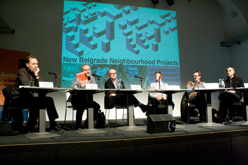 Die Veranstaltung „New Belgrade Neighbourhood Projects" am 13. Jänner 2010