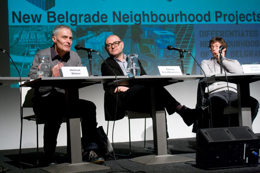Die Veranstaltung „New Belgrade Neighbourhood Projects" am 13. Jänner 2010