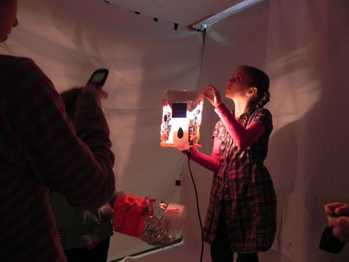 Impressions from the workshop "Archikids: Space and Light", March 13, 2010