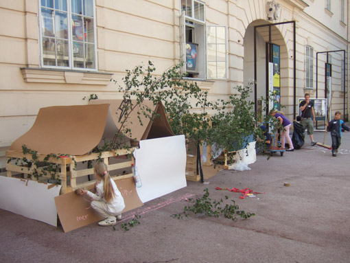 Fotos vom Workshop „Minimal Housing" im Rahmen der Architekturtage 2010