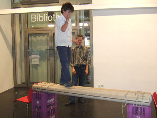 Fotos vom Workshop „Minimal Housing" im Rahmen der Architekturtage 2010